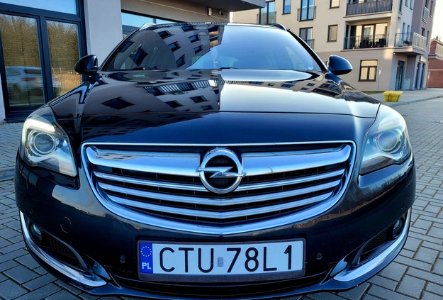 Opel Insignia cena 35999 przebieg: 282365, rok produkcji 2014 z Kruszwica małe 254